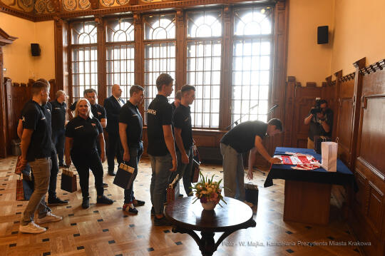 3535jpg.jpg-2022_0615 Spotkanie z drużyną hokejową Comarch Cracovii