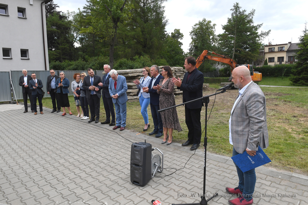 055jpg.jpg-Rozpoczęcie budowy Domu Pomocy Społecznej, ul. Praska 25  Autor: W. Majka