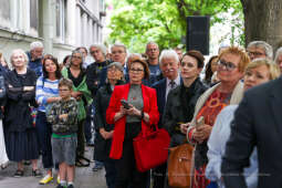 bs-czerwca 21, 2022-img_6174.jpg-Adam Zagajewski, Tablica, Majchrowski