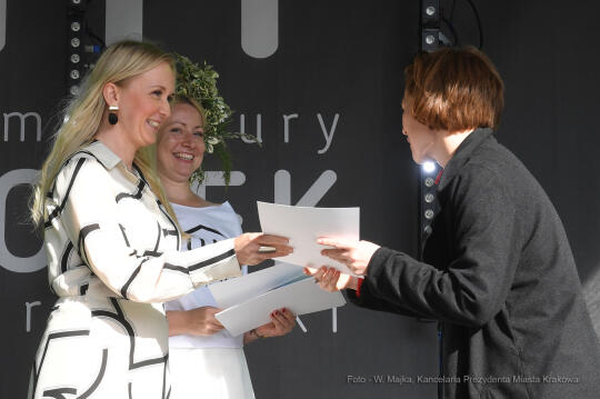 3535jpg.jpg-Uroczystość przyznania Stypendiów Twórczych Miasta Krakowa