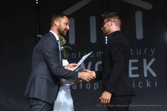 4949jpg.jpg-Uroczystość przyznania Stypendiów Twórczych Miasta Krakowa