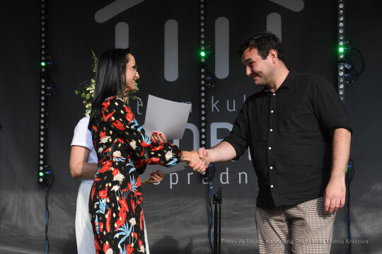 7575jpg.jpg-Uroczystość przyznania Stypendiów Twórczych Miasta Krakowa