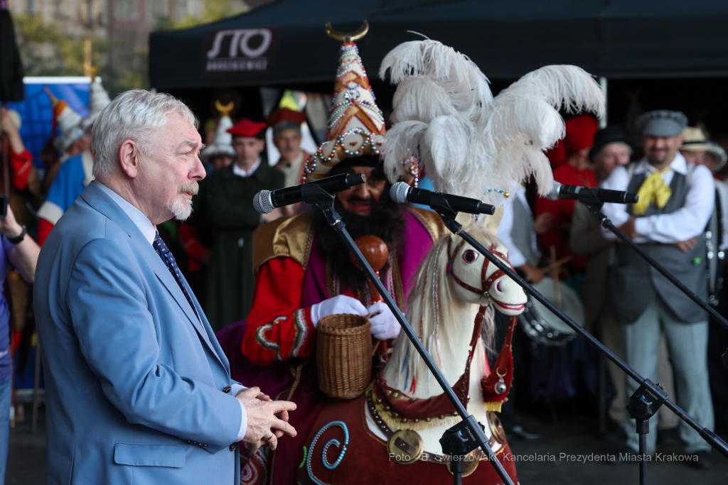 bs_220623_7355.jpg-Pochód Lajkonika, Majchrowski  Autor: Bogusław Świerzowski / krakow.pl