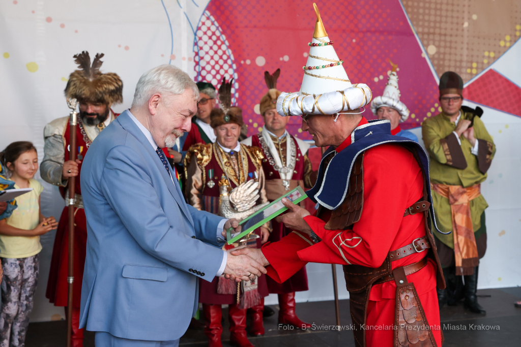 bs_220623_7479.jpg-Pochód Lajkonika, Majchrowski  Autor: Bogusław Świerzowski / krakow.pl