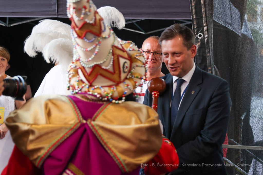 bs_220623_7616.jpg-Pochód Lajkonika, Majchrowski  Autor: Bogusław Świerzowski / krakow.pl