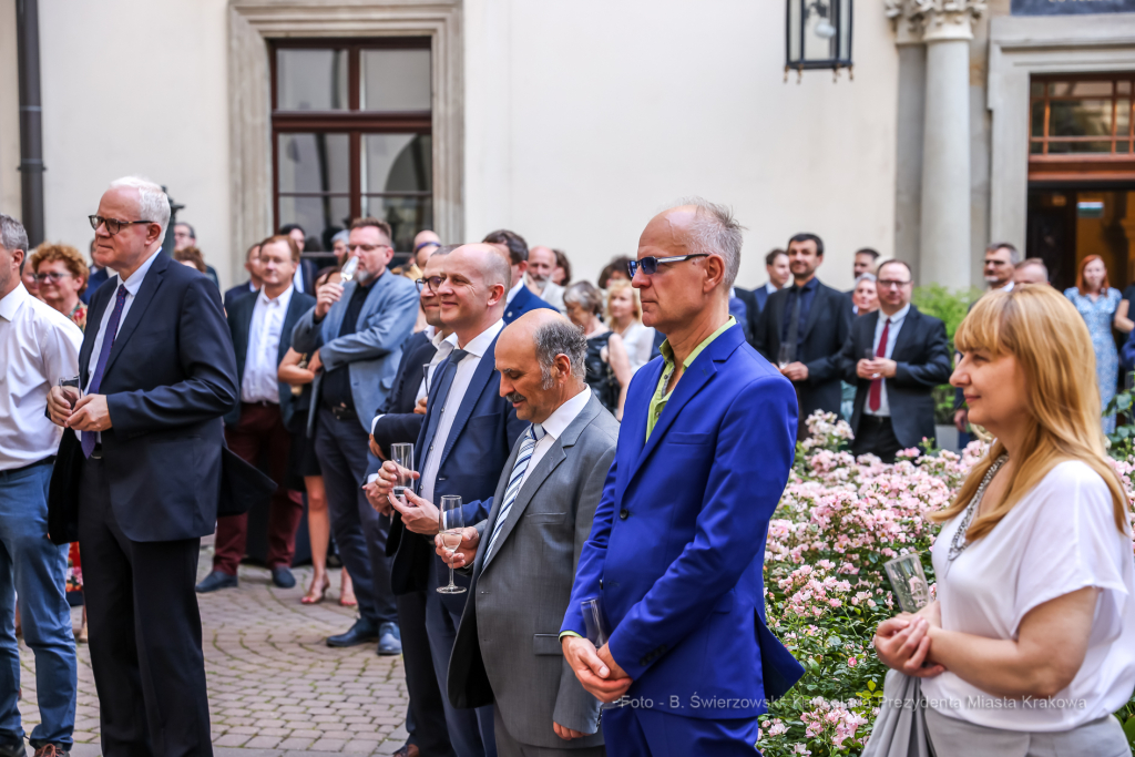 bs-czerwca 24, 2022-img_8811.jpg-Profesorowie, Spotkanie, Majchrowski  Autor: B. Świerzowski