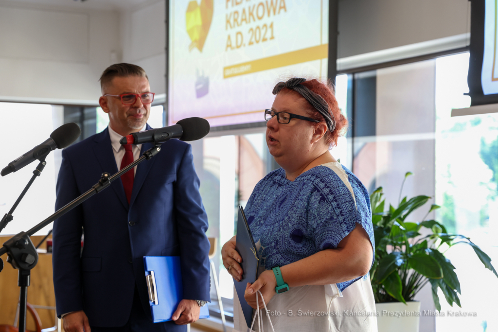 bs_220629_1342.jpg-Filantrop Krakowa 2021, Majchrowski, Gala, Komarewicz  Autor: B. Świerzowski