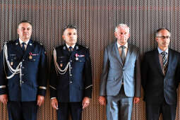 20220726_umk_06.jpg-Uroczystość z okazji Święta Policji, Policja, Fryczek Antoni,