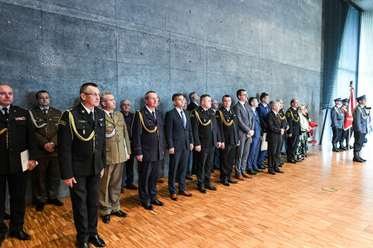 20220726_umk_08.jpg-Uroczystość z okazji Święta Policji, Policja, Fryczek Antoni,