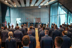 20220726_umk_09.jpg-Uroczystość z okazji Święta Policji, Policja, Fryczek Antoni,