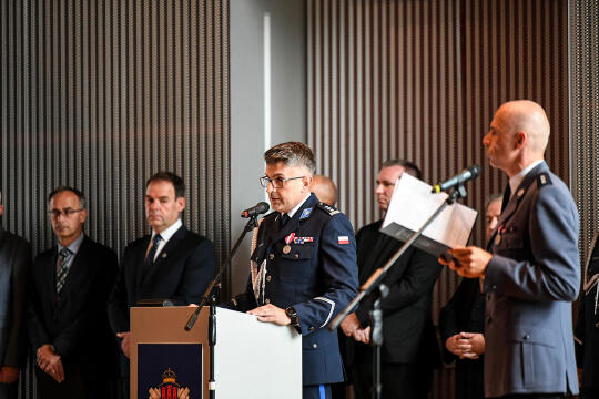 20220726_umk_11.jpg-Uroczystość z okazji Święta Policji, Policja, Fryczek Antoni,