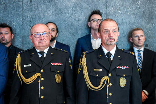 20220726_umk_21.jpg-Uroczystość z okazji Święta Policji, Policja, Fryczek Antoni,