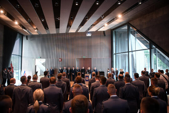 20220726_umk_31.jpg-Uroczystość z okazji Święta Policji, Policja, Fryczek Antoni,