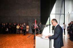 20220726_umk_32.jpg-Uroczystość z okazji Święta Policji, Policja, Fryczek Antoni,