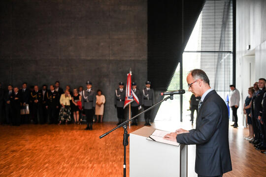 20220726_umk_32.jpg-Uroczystość z okazji Święta Policji, Policja, Fryczek Antoni,