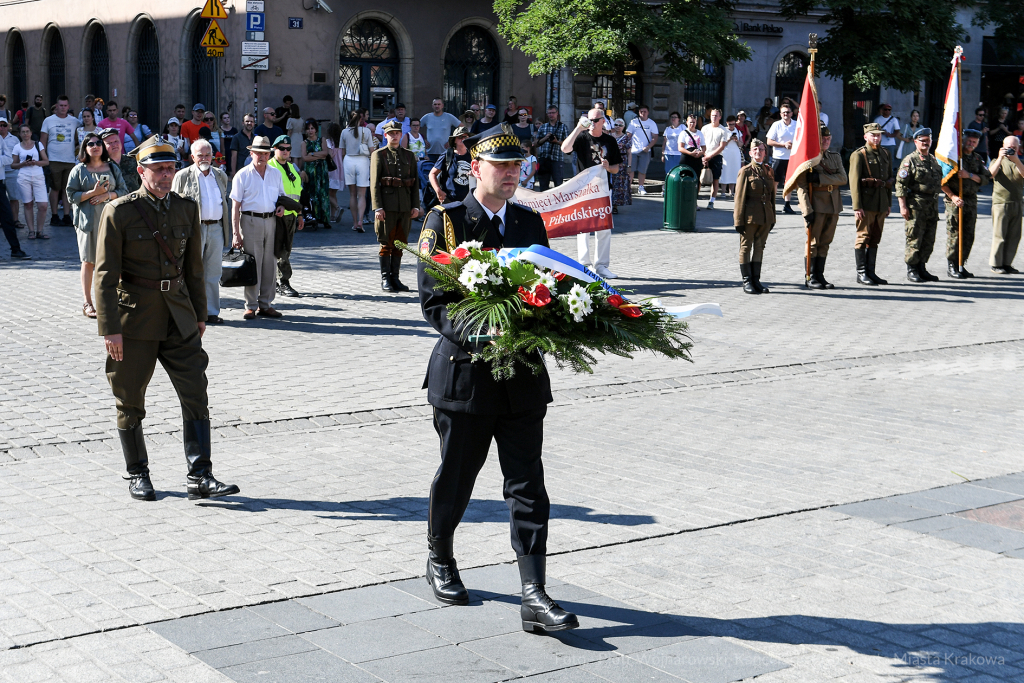 20220805_umk_13.jpg-uroczystości, Pierwsza Kadrowa Kompania, Kraków, 2022  Autor: P. Wojnarowski