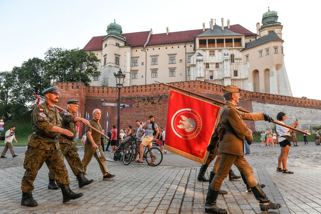 20220805_umk_35.jpg-uroczystości, Pierwsza Kadrowa Kompania, Kraków, 2022  Autor: P. Wojnarowski