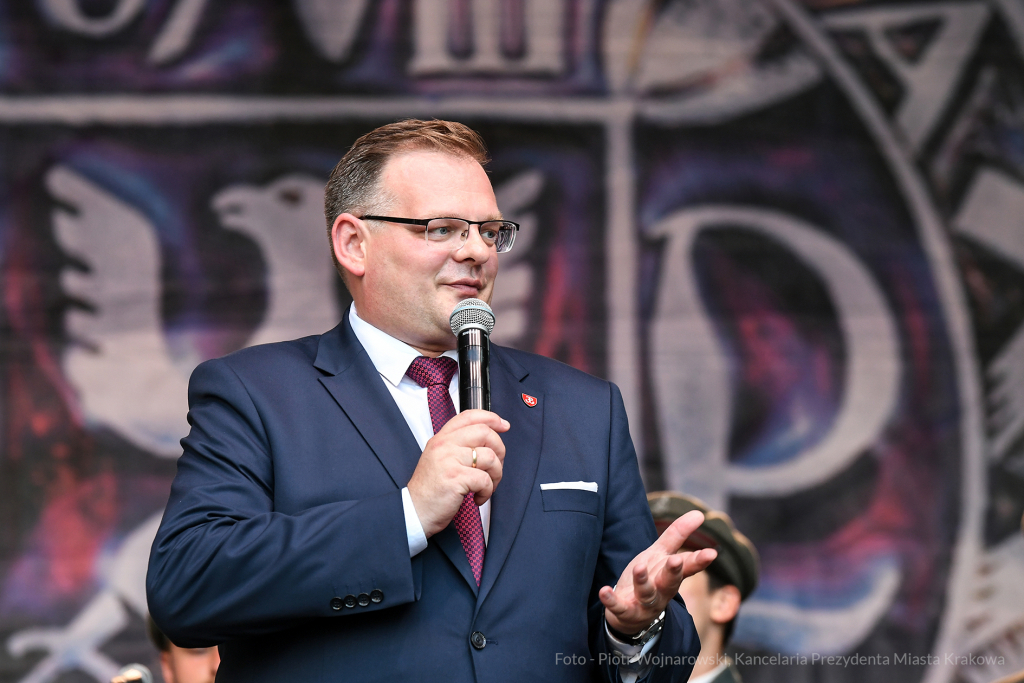 20220805_umk_55.jpg-Lekcja śpiewania, 2022, Kadrówka 1914  Autor: P. Wojnarowski