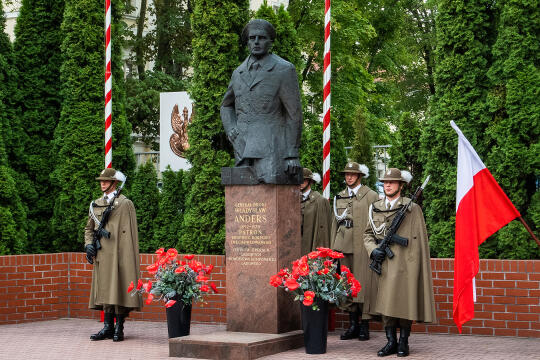 umk_8130.jpg-130. Rocznica, uroczystości, Władysław Anders