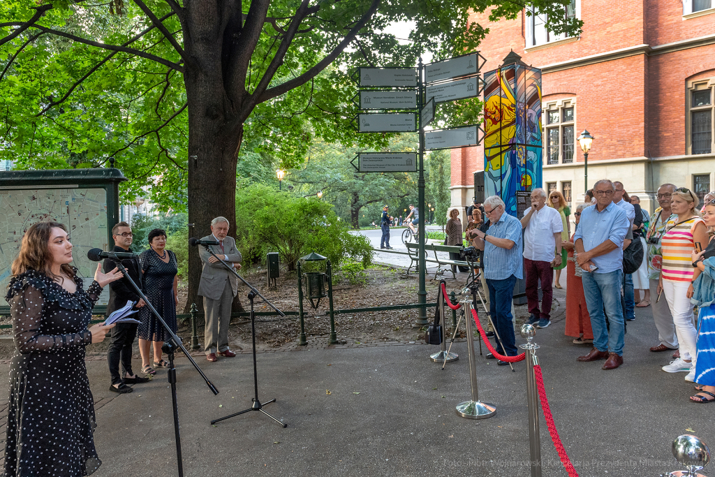 umk_9587.jpg-witraże, wystawa, Kraków, Jacek Majchrowski  Autor: P. Wojnarowski