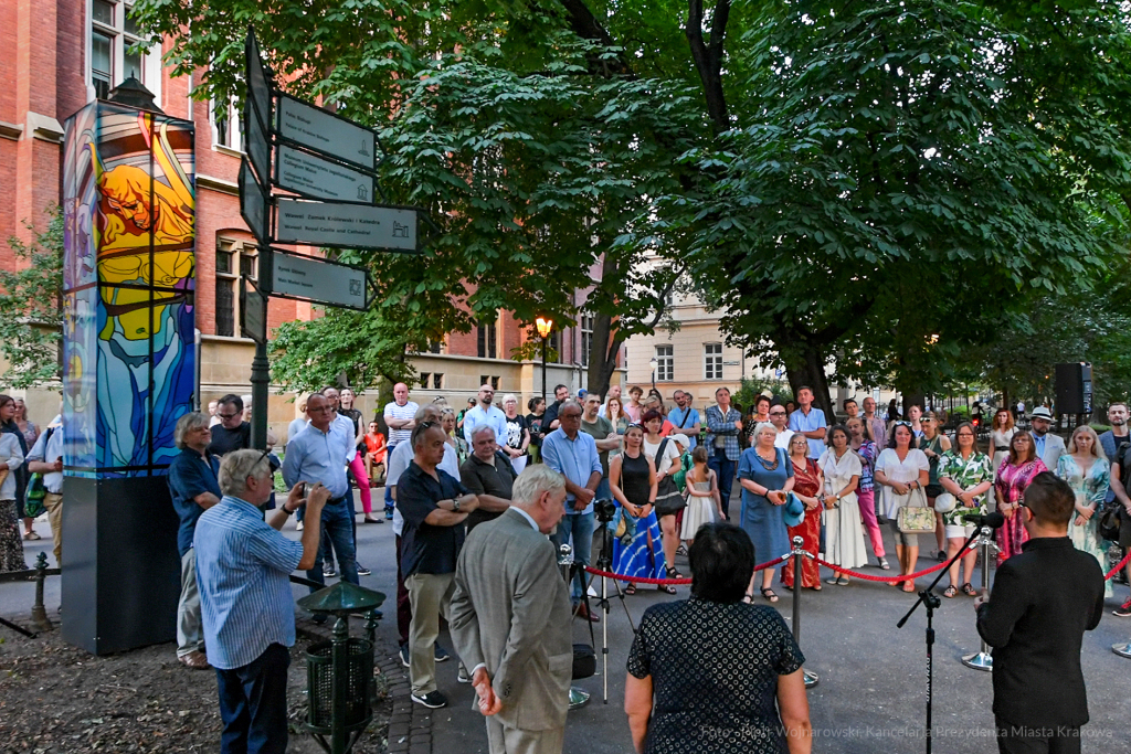 umk_9634.jpg-witraże, wystawa, Kraków, Jacek Majchrowski  Autor: P. Wojnarowski