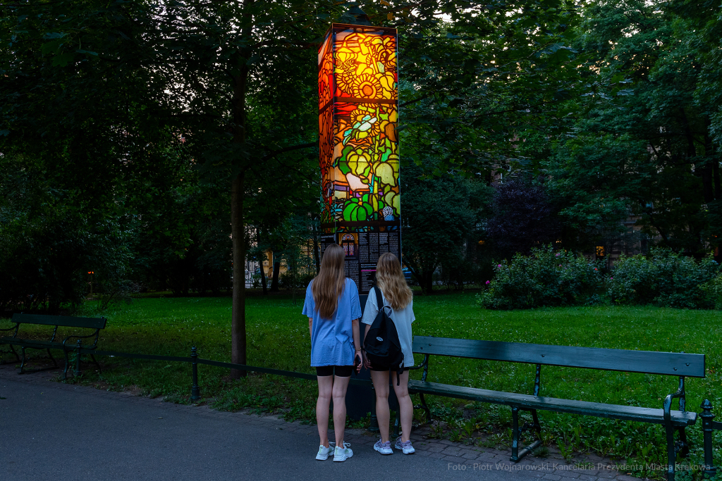 umk_9721.jpg-witraże, wystawa, Kraków, Jacek Majchrowski  Autor: P. Wojnarowski