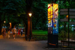 umk_9774.jpg-witraże, wystawa, Kraków, Jacek Majchrowski