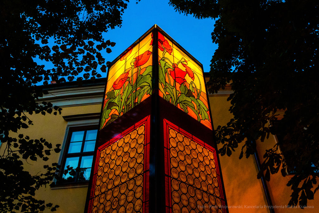umk_9808.jpg-witraże, wystawa, Kraków, Jacek Majchrowski  Autor: P. Wojnarowski