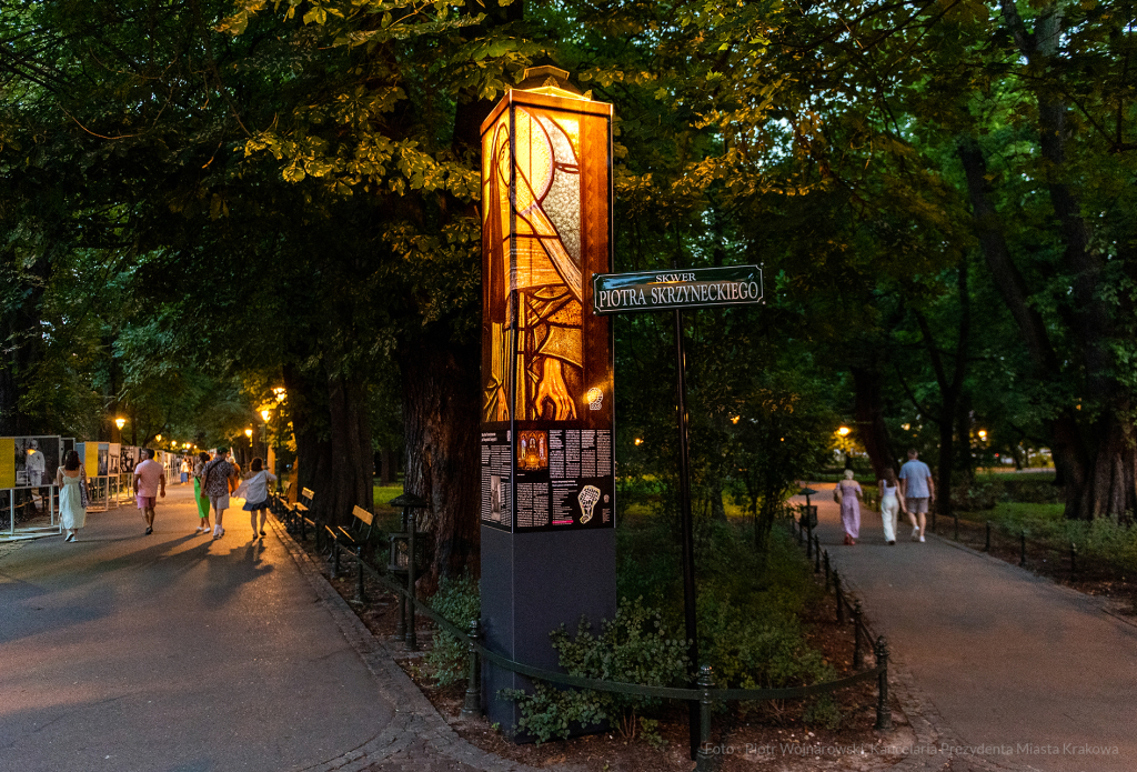 umk_9824.jpg-witraże, wystawa, Kraków, Jacek Majchrowski  Autor: P. Wojnarowski