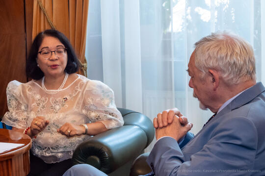 umk_0883.jpg-2022, ambasador, Basinang-Ruiz, Filipin, Filipiny, wizyta, Majchrowski