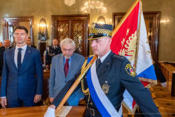 umk_1963.jpg-swieto, straz miejska, strazy miejskiej, uroczystosc, odznaczenia, odznaczen