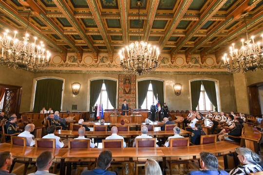 umk_2175.jpg-swieto, straz miejska, strazy miejskiej, uroczystosc, odznaczenia, odznaczen