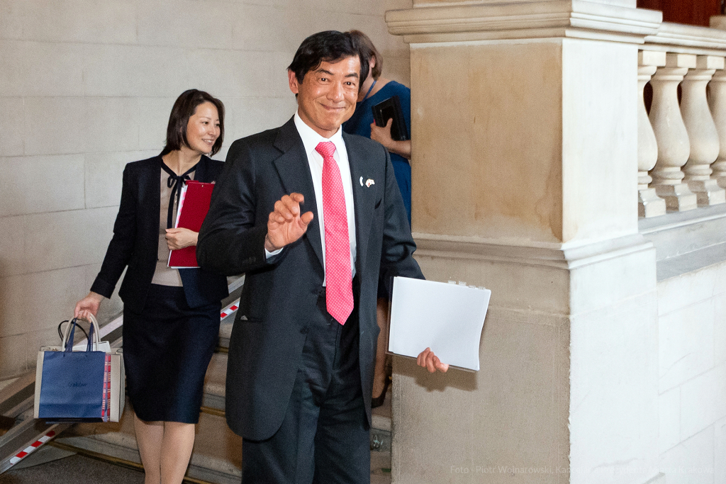 umk_4252.jpg-spotkanie, Kulig, Miyajima, ambasador, Japonia  Autor: P. Wojnarowski