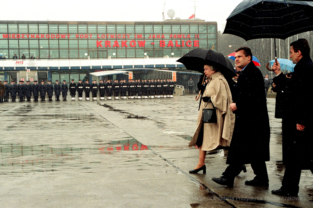 06_elizabeth.jpg-wizyta, królowa, Elżbieta II, Kraków  Autor: W. Majka