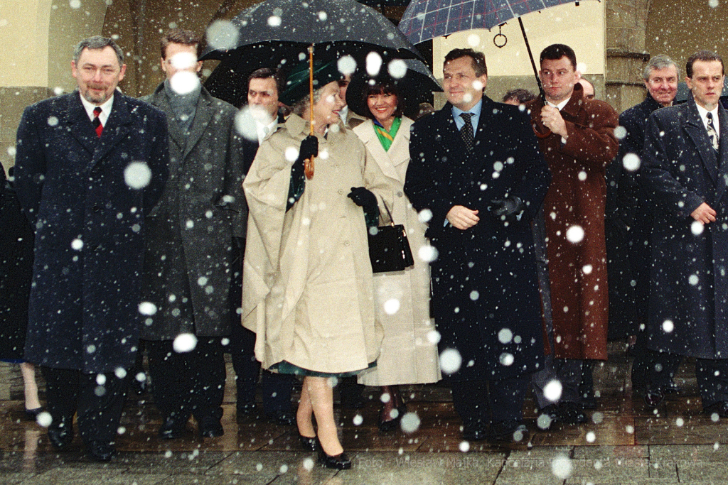 14_elizabeth.jpg-wizyta, królowa, Elżbieta II, Kraków  Autor: W. Majka