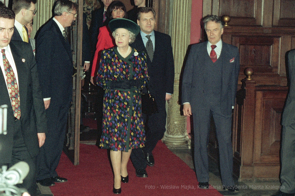 28_elizabeth.jpg-wizyta, królowa, Elżbieta II, Kraków  Autor: W. Majka