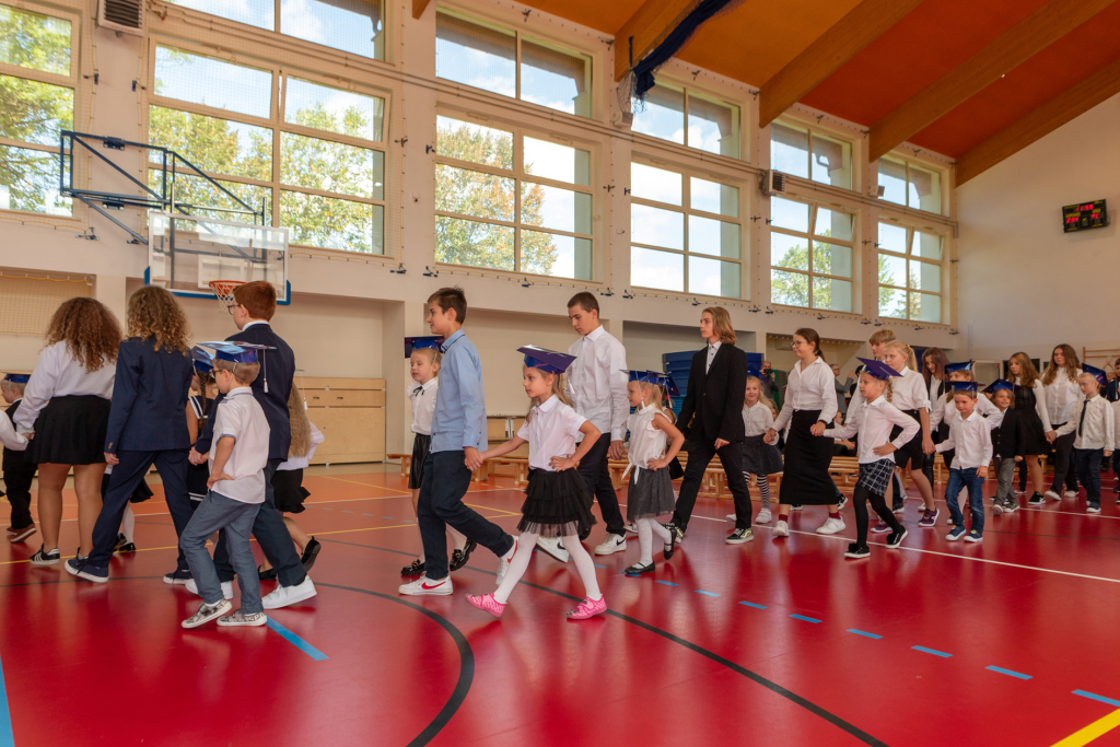 umk_4450.jpg-ślubowanie, pierwszaki, SP 134, Majchrowski  Autor: P. Wojnarowski