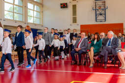 umk_4451.jpg-ślubowanie, pierwszaki, SP 134, Majchrowski