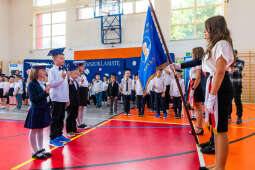 umk_4503.jpg-ślubowanie, pierwszaki, SP 134, Majchrowski