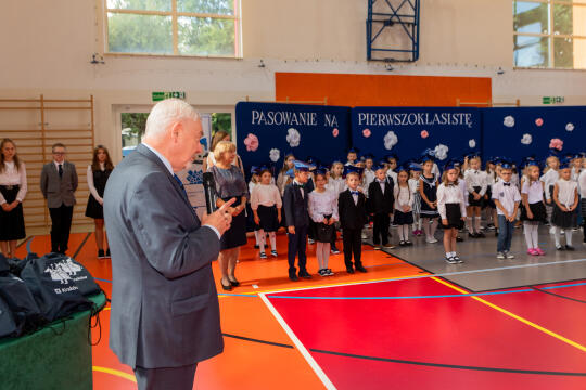 umk_4511.jpg-ślubowanie, pierwszaki, SP 134, Majchrowski