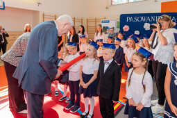 umk_4546.jpg-ślubowanie, pierwszaki, SP 134, Majchrowski