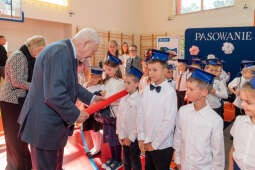 umk_4573.jpg-ślubowanie, pierwszaki, SP 134, Majchrowski