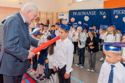 umk_4580.jpg-ślubowanie, pierwszaki, SP 134, Majchrowski