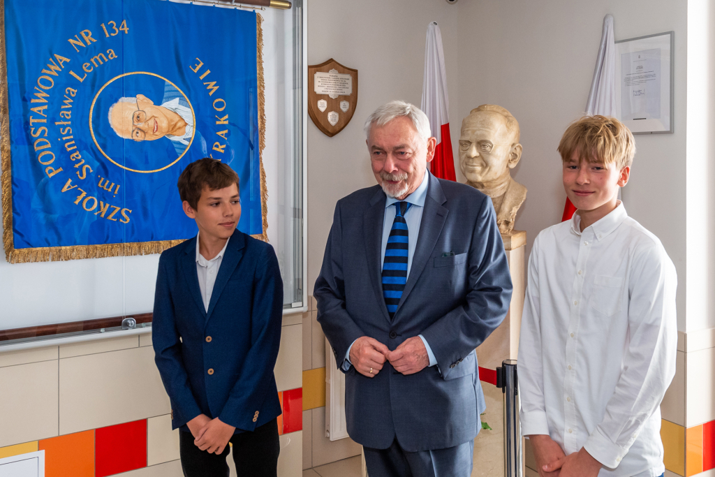 umk_4722.jpg-ślubowanie, pierwszaki, SP 134, Majchrowski  Autor: P. Wojnarowski