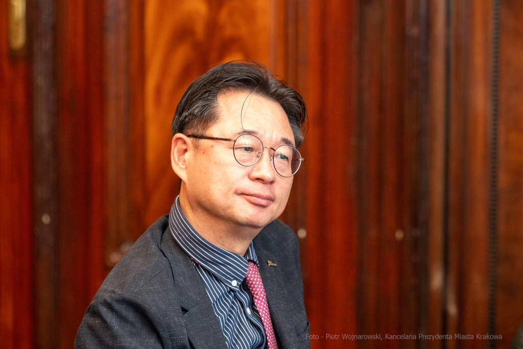 umk_5196.jpg-spotkanie, Majchrowski, firma, POSCO, Korea, rozmowy, UMK, 2022  Autor: P. Wojnarowski