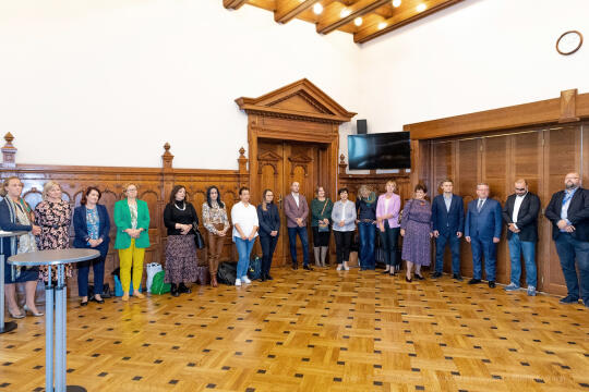 UMK, Majchrowski, Rada Działalności Pożytku Publicznego, inauguracja, V kadencja, wręczenie, pod