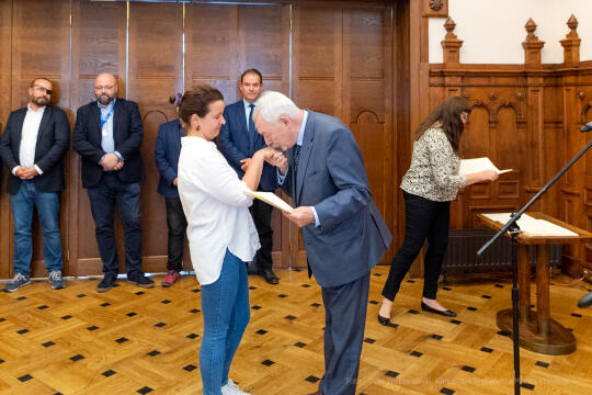 UMK, Majchrowski, Rada Działalności Pożytku Publicznego, inauguracja, V kadencja, wręczenie, pod