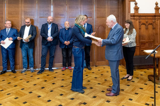 UMK, Majchrowski, Rada Działalności Pożytku Publicznego, inauguracja, V kadencja, wręczenie, pod