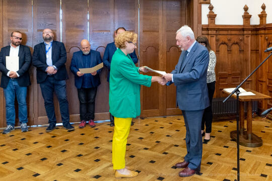 UMK, Majchrowski, Rada Działalności Pożytku Publicznego, inauguracja, V kadencja, wręczenie, pod
