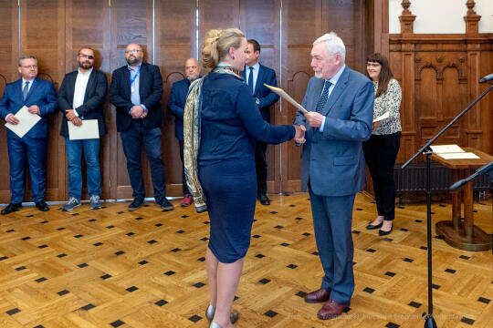 UMK, Majchrowski, Rada Działalności Pożytku Publicznego, inauguracja, V kadencja, wręczenie, pod